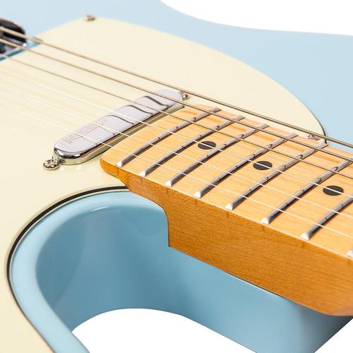 Vintage V75LB ReIssued Electric Guitar ~ Laguna Blue - Aron Soitin
