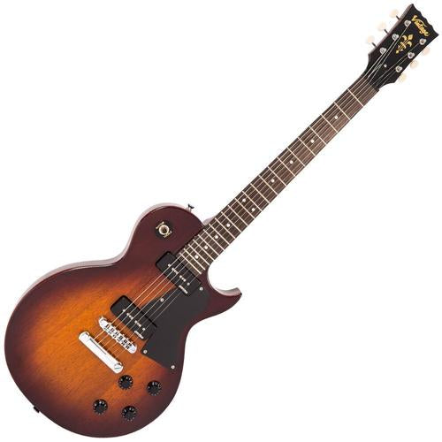Vintage V132TSB ReIssued Tobacco Sunburst sähkökitara - Aron Soitin