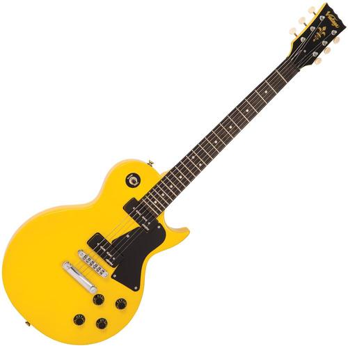 Vintage V132TVY ReIssued TV Yellow sähkökitara - Aron Soitin