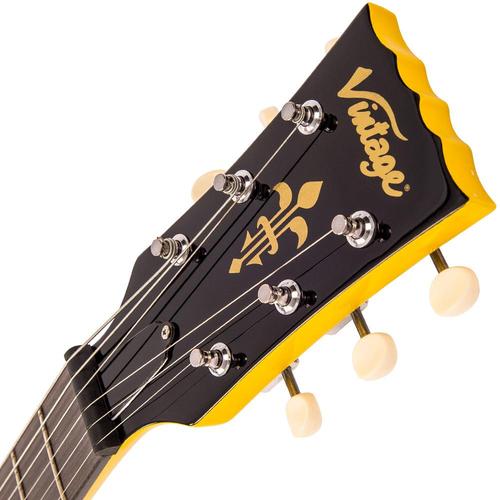 Vintage V132TVY ReIssued TV Yellow sähkökitara - Aron Soitin