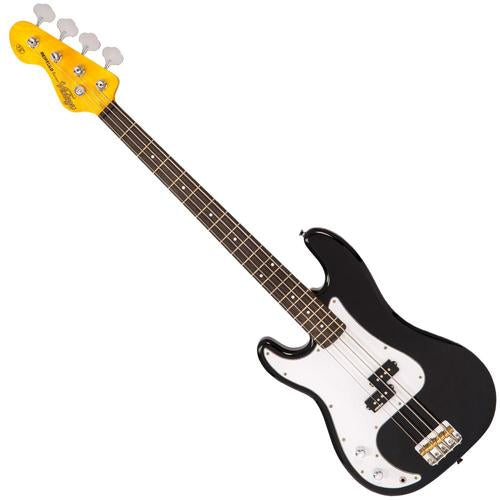 Vintage LV4BB Reissued Precision Bass Boulevard Black vasenkätinen - Aron Soitin
