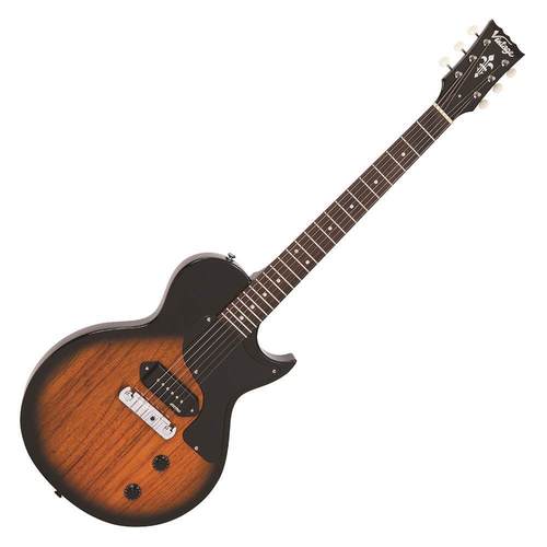 Vintage V120TB ReIssued Les Paul Two Tone Sunburst sähkökitara - Aron Soitin