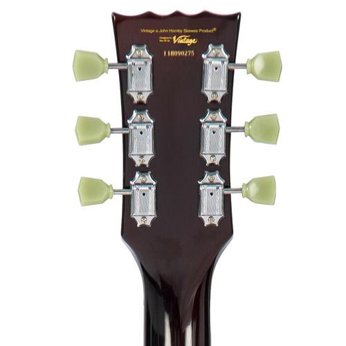 Vintage V100NBTSB ReIssued Les Paul Unbound Tobacco Sunburst sähkökitara - Aron Soitin