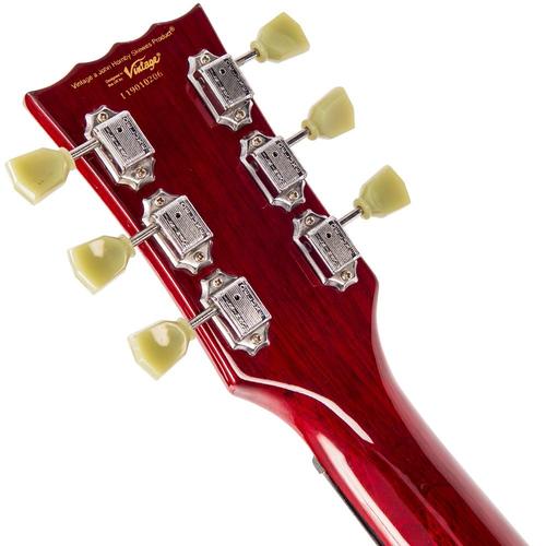 Vintage V100NBCSB ReIssued Les Paul Unbound Cherry Sunburst sähkökitara - Aron Soitin