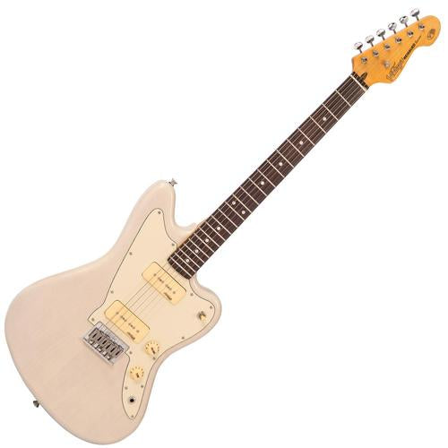 Vintage V65HBLD ReIssued Hard Tail Electric Guitar ~ Blonde - Aron Soitin