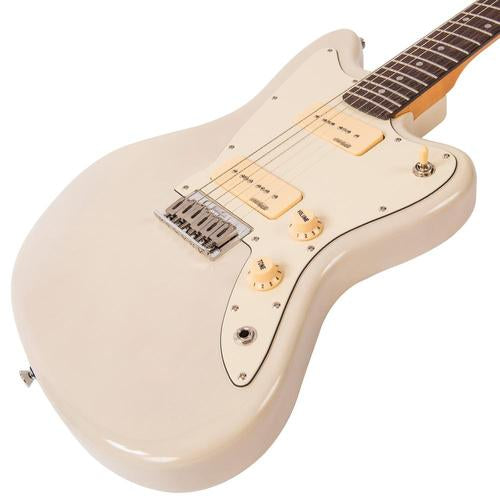 Vintage V65HBLD ReIssued Hard Tail Electric Guitar ~ Blonde - Aron Soitin
