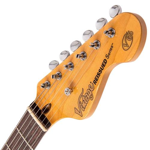Vintage V65HBLD ReIssued Hard Tail Electric Guitar ~ Blonde - Aron Soitin