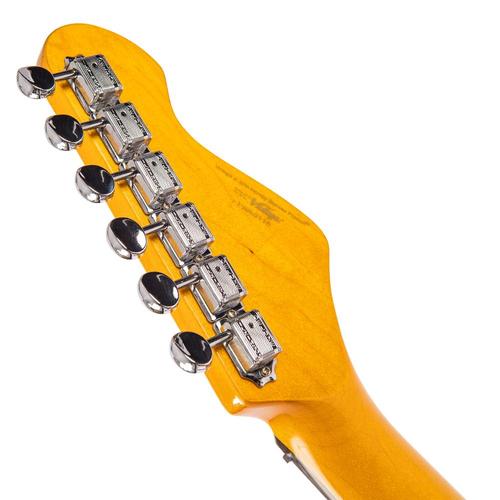 Vintage V6JMH ReIssued Electric Guitar ~ Olympia White 'Fillmore' - Aron Soitin