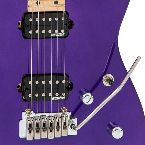 Vintage V6M24PL ReIssued Series Electric Guitar ~ Pasadena Purple - Aron Soitin