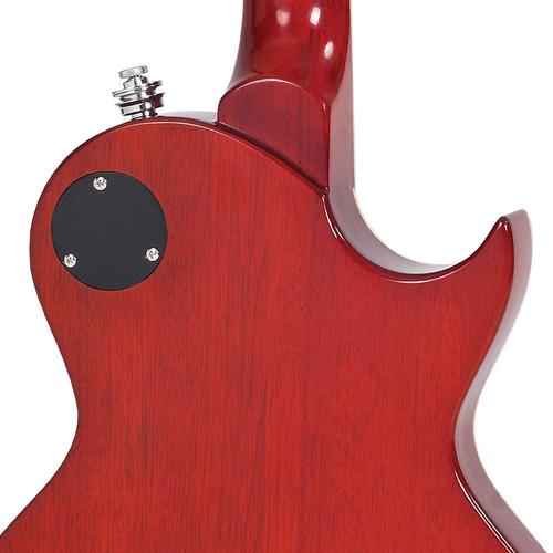 Vintage LV100AFD Les Paul Flamed Amber vasenkätinen sähkökitara - Aron Soitin