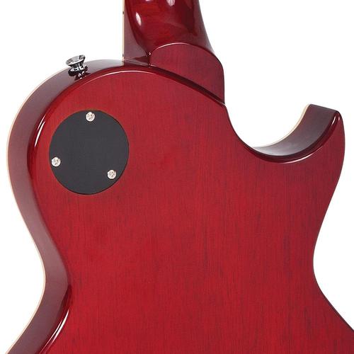 Vintage LV100CS Reissued Les Paul Cherry Sunburst vasenkätinen sähkökitara - Aron Soitin