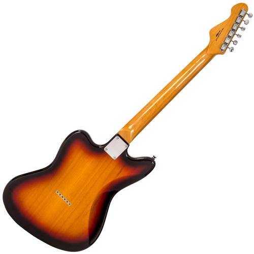 Vintage V65HTSB ReIssued Hard Tail Electric Guitar ~ Tobacco Sunburst - Aron Soitin