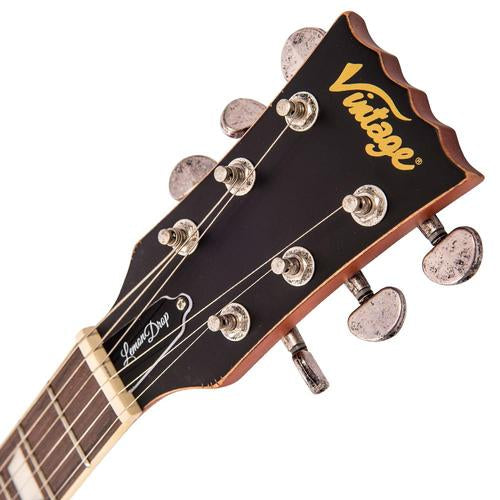 Vintage LV100MRPGM Icon Les Paul vasenkätinen sähkökitara - Aron Soitin