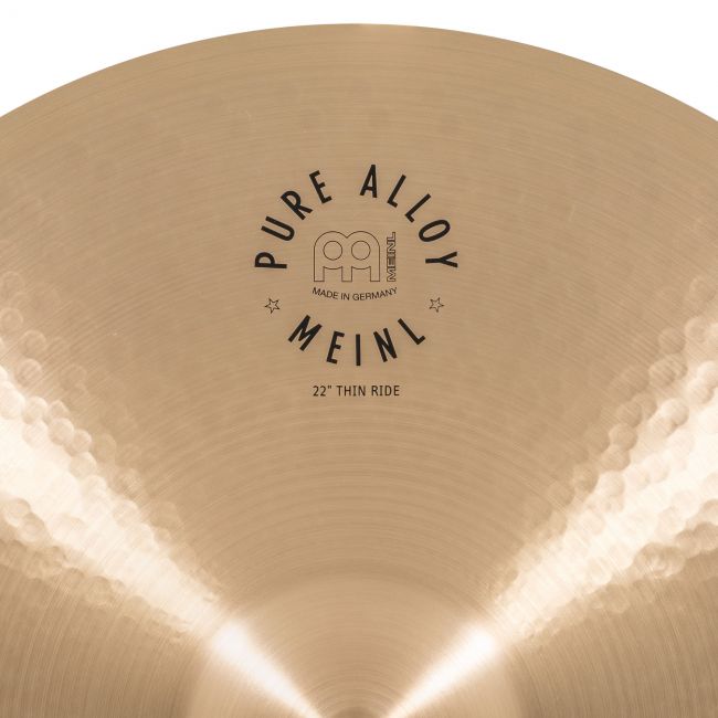 Meinl Pure Alloy 22" Thin Ride - Aron Soitin