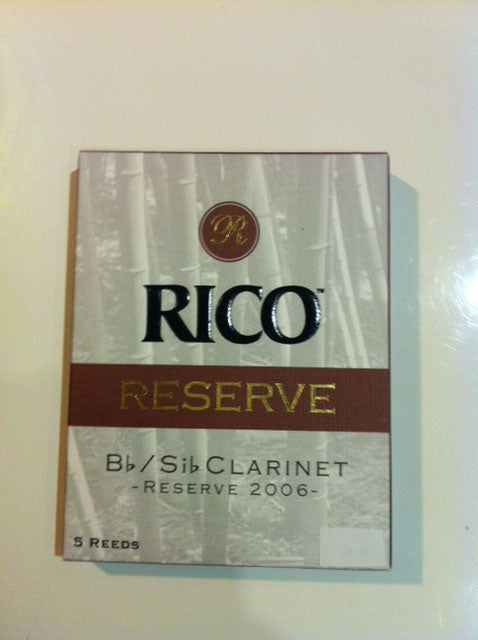Rico Reserve 2½ Bb klarinetin lehtipaketti ( 5 lehteä ) - Aron Soitin
