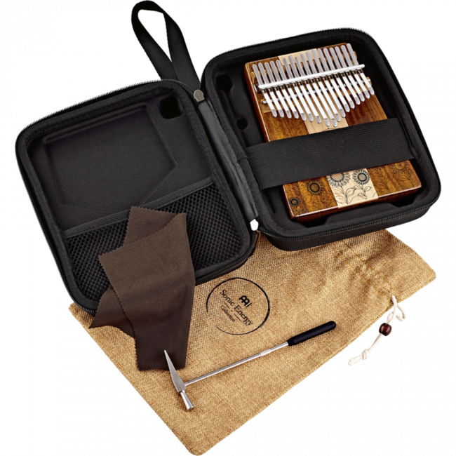 Sonic Energy Sound Hole Kalimba Maple & Acacia - Aron Soitin