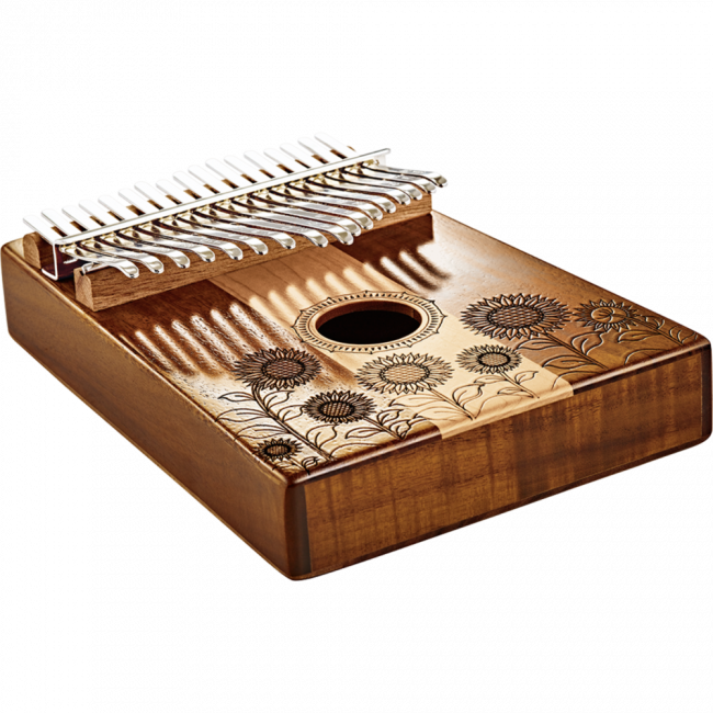 Sonic Energy Sound Hole Kalimba Maple & Acacia - Aron Soitin