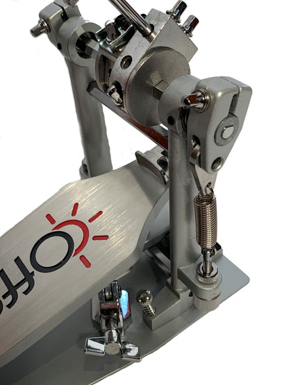 OffSet Sole Single Bass Drum Pedal, double spring "Pro Series" - Aron Soitin