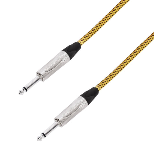 Adam Hall Instrument Cable 4,5 m, vintage with Neutrik® TS Plugs (in store!)