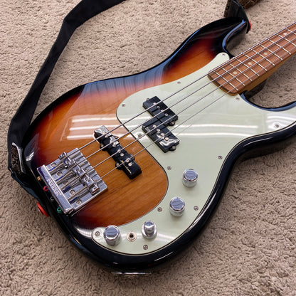 Fender Player Plus Active Precision Bass PF, 3-Tone Sunburst (used)