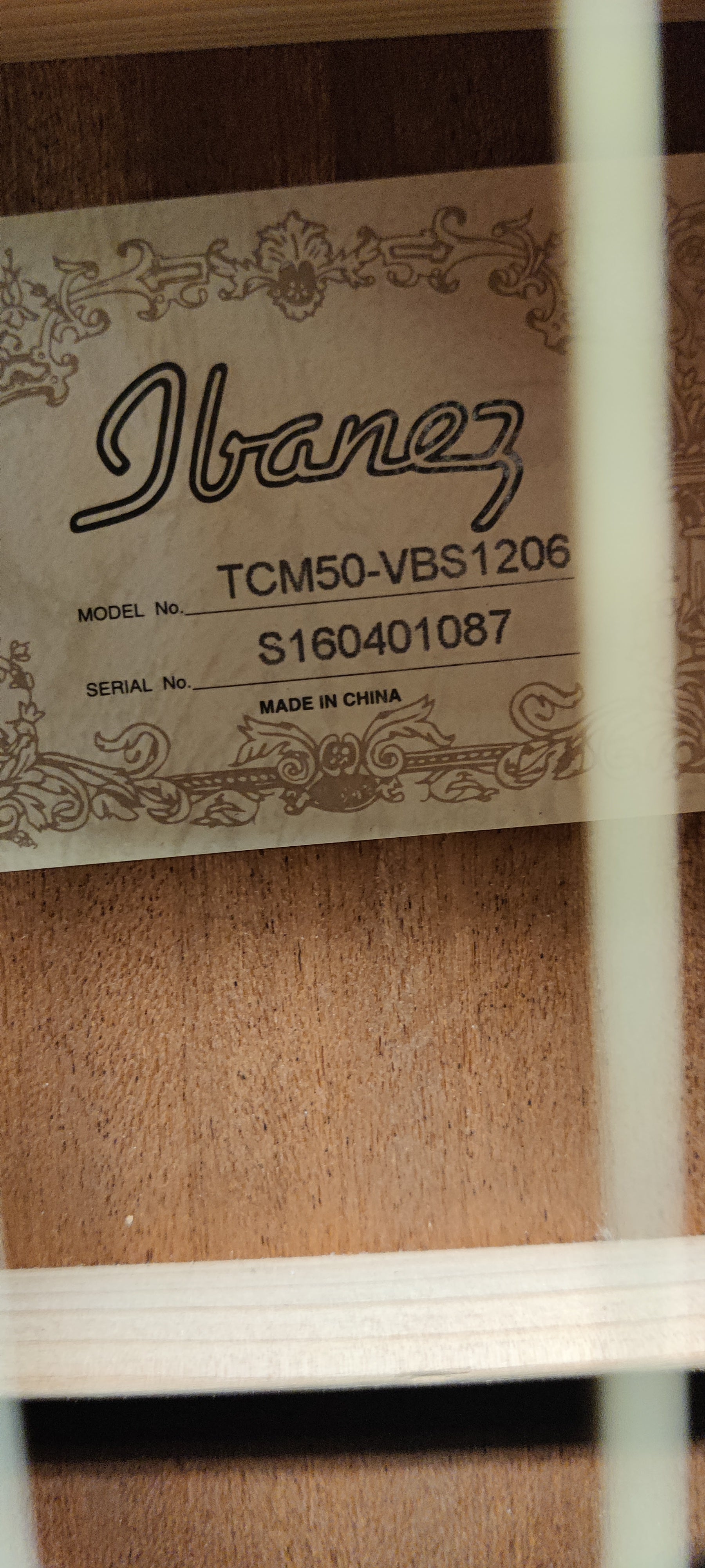 Ibanez Talman TCM50-VBS (used) - Aron Soitin