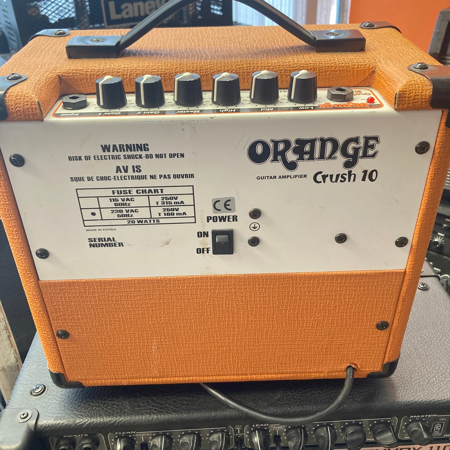 Orange Crush 10 Guitar Combo Amp (used)