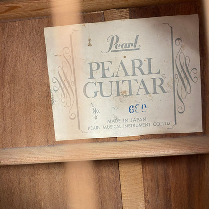 Pearl Model 680 "Hummingbird" Acoustic Guitar – Made in Japan (used)