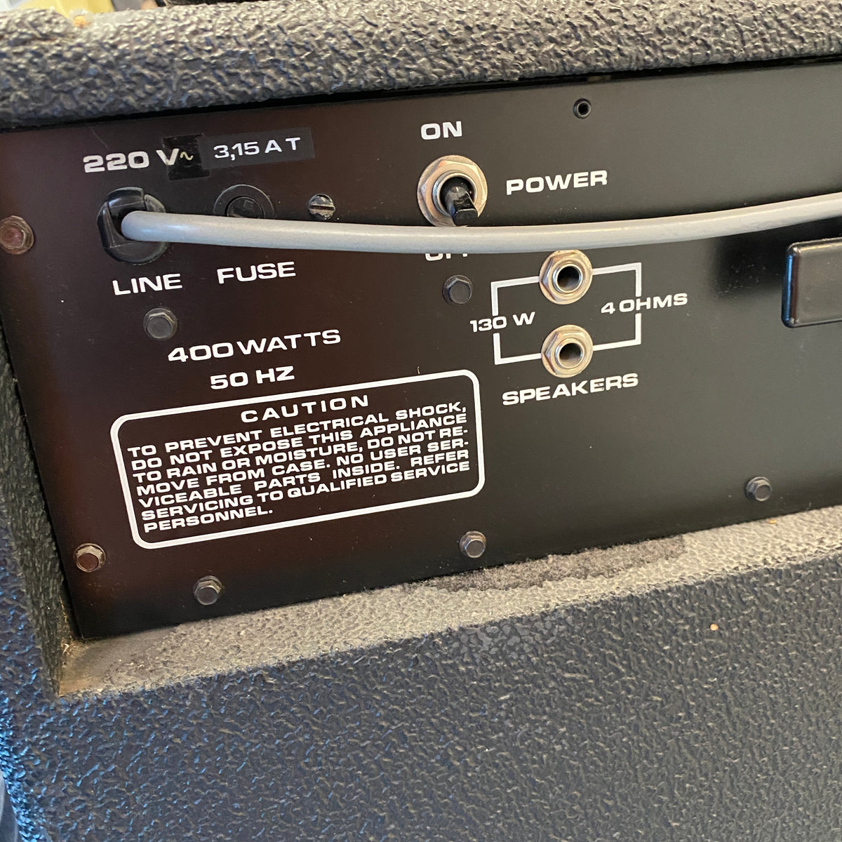 Peavey Combo 300 Bass Amplifier - Mark III Series (Black Widow Speaker) - Made in USA (used)