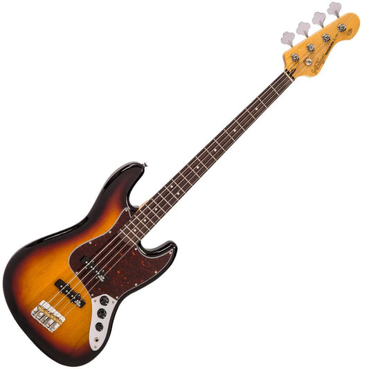 Vintage VJ74 ReIssued Bass ~ Sunset Sunburst - Aron Soitin