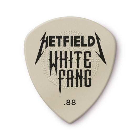 Dunlop 0,88 mm Hetfield White Fang -plektrat, 6kpl