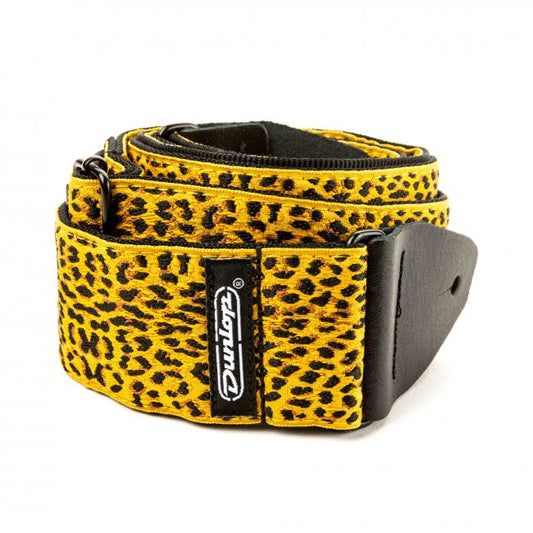 Dunlop Jacquard Leopardskin kitarahihna - Aron Soitin
