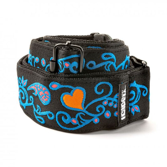Dunlop Jimi Hendrix Blacklight Monterey Blue  hihna - Aron Soitin