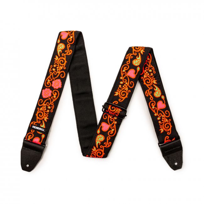 Dunlop Jimi Hendrix Blacklight Monterey Orange  hihna - Aron Soitin