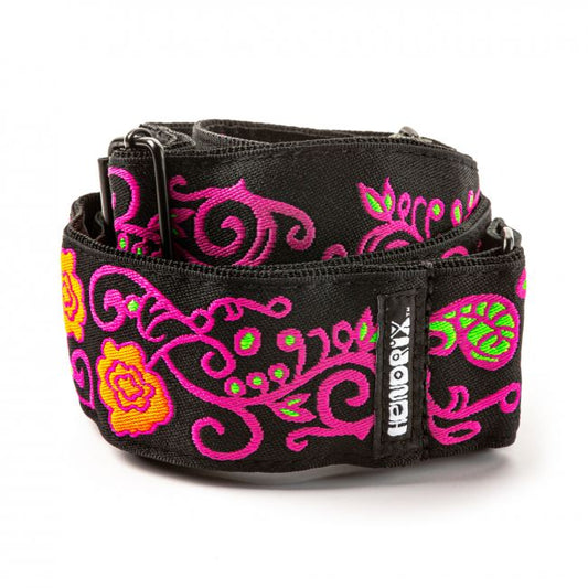 Dunlop Jimi Hendrix Blacklight Monterey Pink  hihna - Aron Soitin