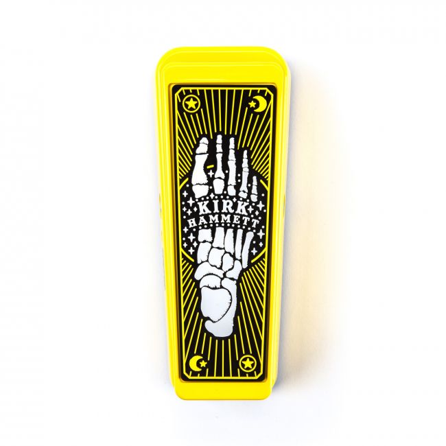 Dunlop KH95 Kirk Hammett Wah Wah-pedaali Yellow - Aron Soitin