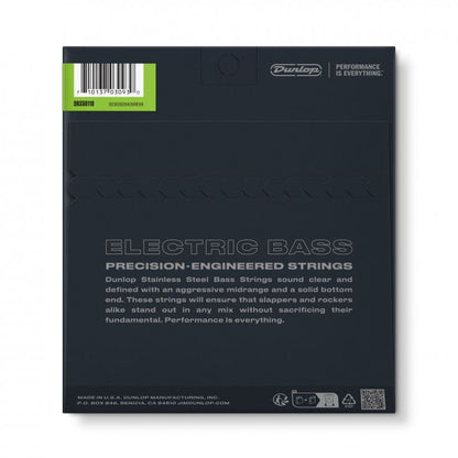 Dunlop 50-145t 5-kielisen basson kielet, Stainless Steel