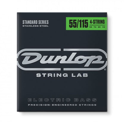 Dunlop 55-145t 5-kielisen basson kielet, Stainless Steel