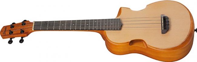 Ibanez AUT10-OPN ukulele, pussilla - Aron Soitin