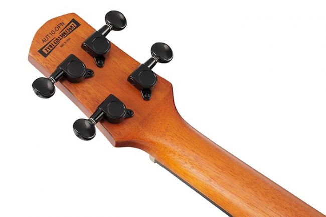 Ibanez AUT10-OPN ukulele, pussilla - Aron Soitin