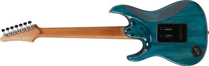 Ibanez AZ447P1QM-COB 7-kielinen sähkökitara pussilla