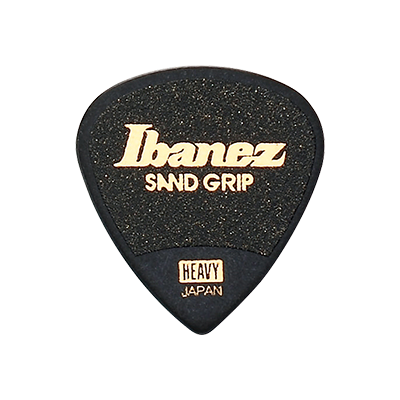 Ibanez Sand Grip Small Teardrop Heavy plektra, 6 kpl