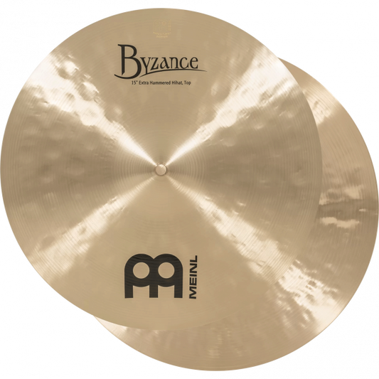 Meinl 15" Byzance Traditional Extra Hammered Hihat