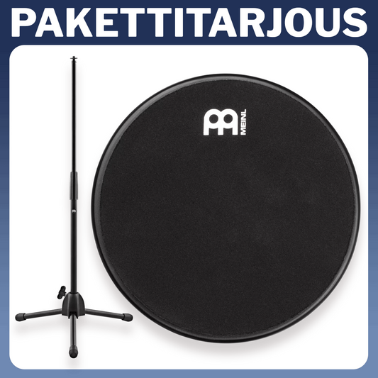 Meinl 6" Marshmallow-treenipadi ja lattiateline paketti - Aron Soitin