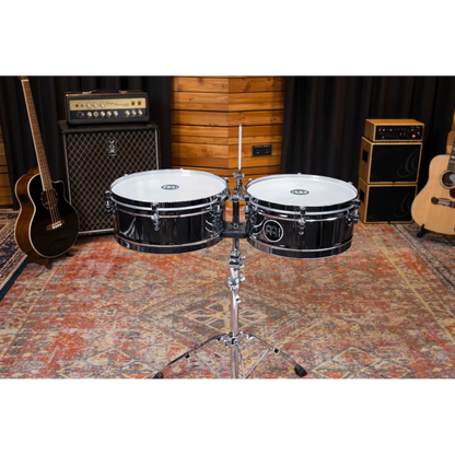 Meinl Marathon-sarjan chrome timbales setti - Aron Soitin