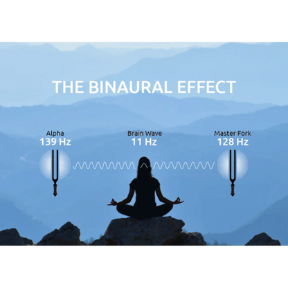 Meinl Sonic Energy Binaural äänirauta Alpha 139 Hz