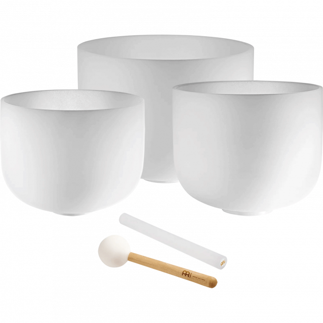 Meinl Sonic Energy Crystal äänimaljasetti, 3kpl (A, F, D)