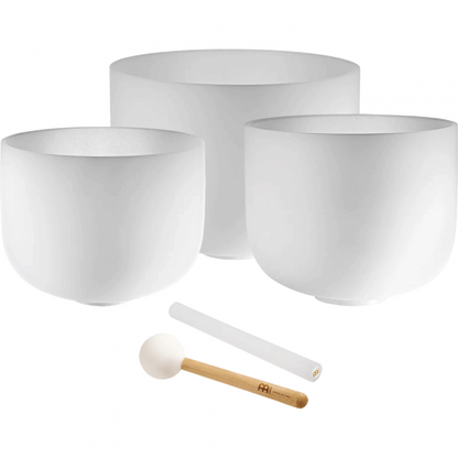 Meinl Sonic Energy Crystal äänimaljasetti, 3kpl (A, F, D)