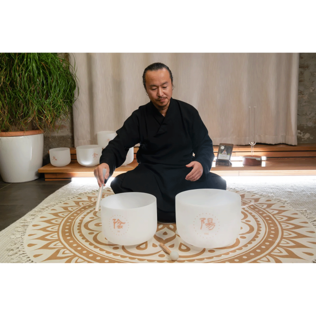 Meinl Sonic Energy TCM Crystal äänimaljasetti YIN & YAN