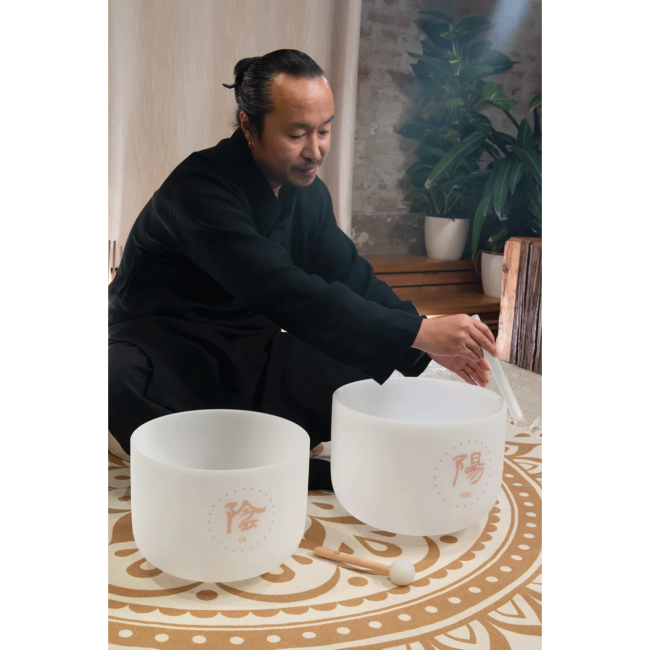 Meinl Sonic Energy TCM Crystal äänimaljasetti YIN & YAN