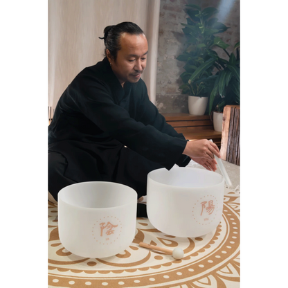 Meinl Sonic Energy TCM Crystal äänimaljasetti YIN & YAN